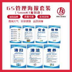 6S管理海报套装-KT板包边