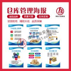 仓库管理海报